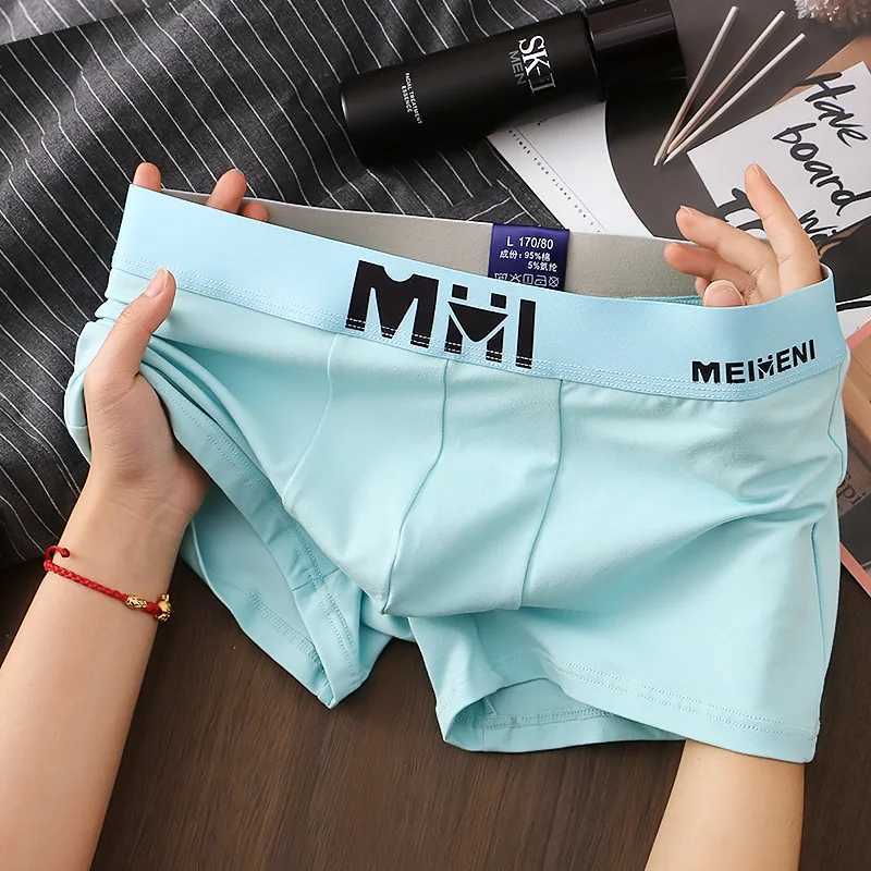 Fashion pure cotton underwear mens boxer mens underwear mens Cuecas mens boxing shorts M-3XL H008 W250210