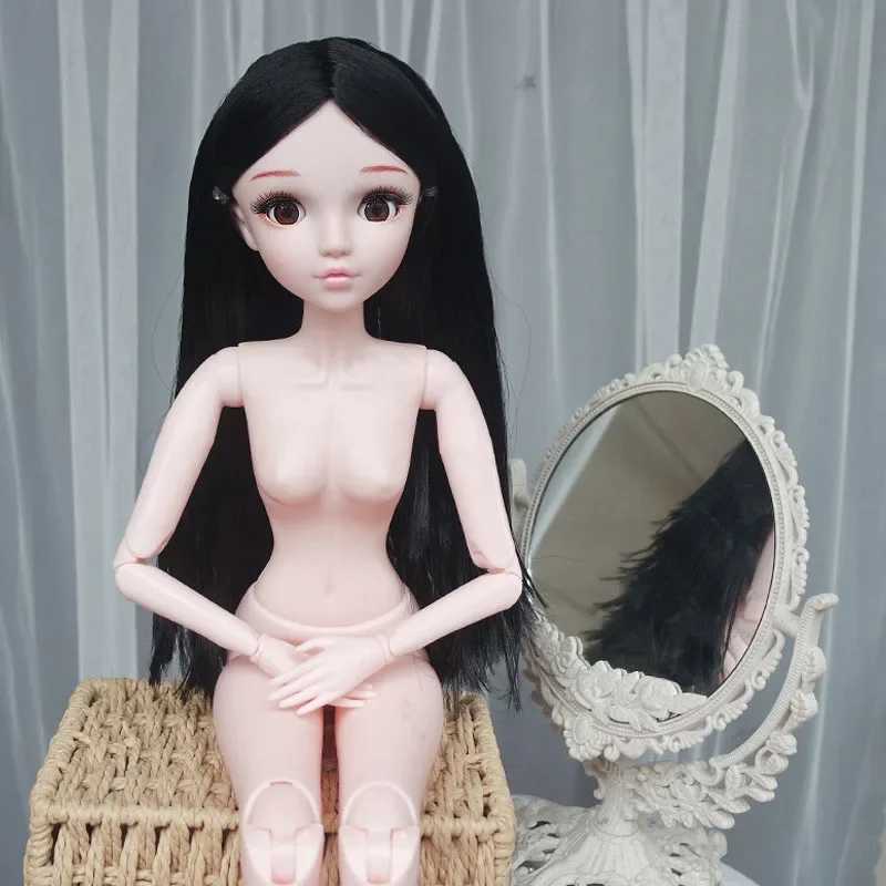 60cm Doll Blinking Eyes Winking Eyes Doll 1/3 BJD Doll with clothes Kids Girls Dolls Toy Gift X250210