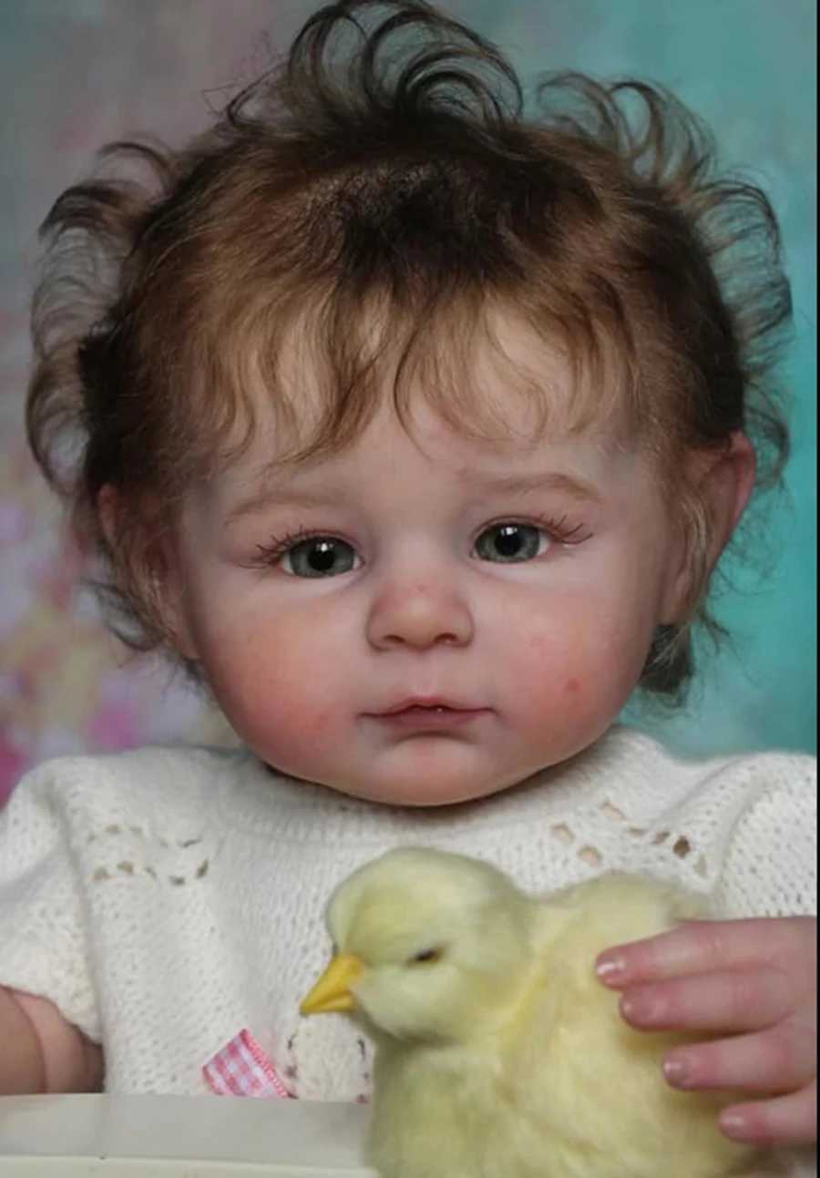 22Inches Reborn Doll Kit Archie Popular Lifelike Soft Touch DIY Unpainted Unfinished Doll Parts Drop Shipping X250210