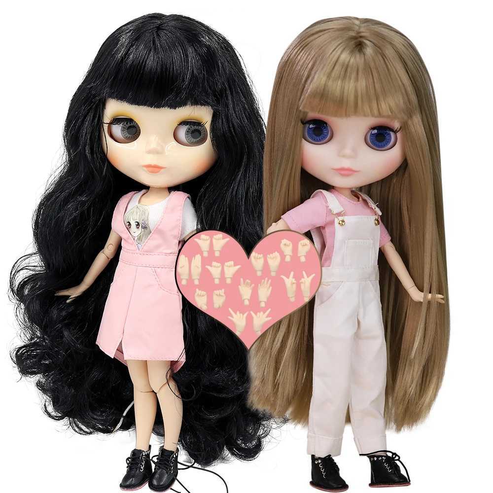 ICY DBS blyth doll 1/6 bjd toy joint body white skin shiny matte face 30cm on sale special price toy gift anime doll X250210