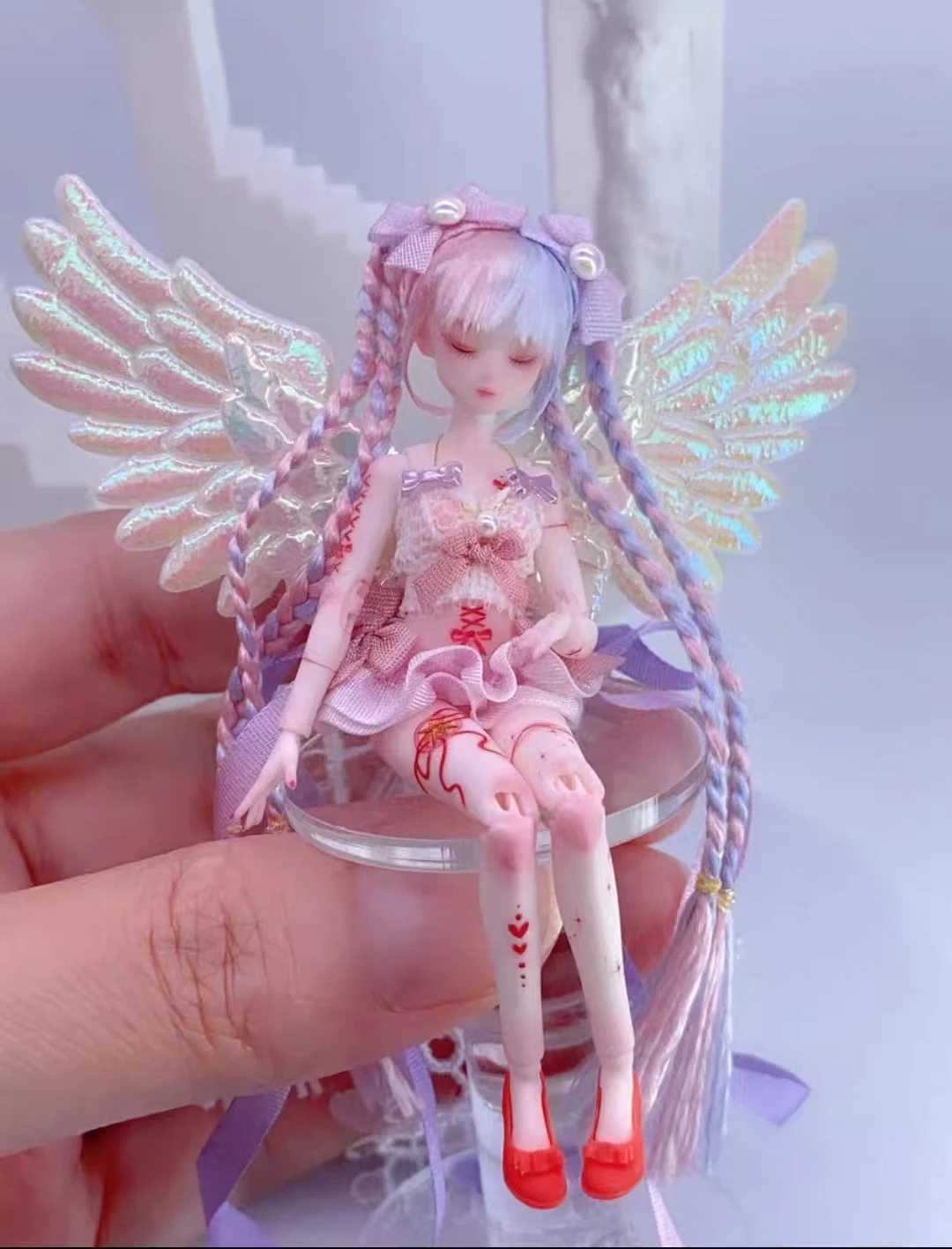 20cm BJD 1/8 Doll 10cm 12K High Precision 3D Printing Mens and Girls Dolls DIY Toy Kawaii Girls Painting Model Doll X250210