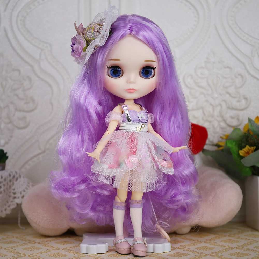ICY DBS blyth doll 1/6 bjd toy joint body white skin shiny matte face 30cm on sale special price toy gift anime doll X250210