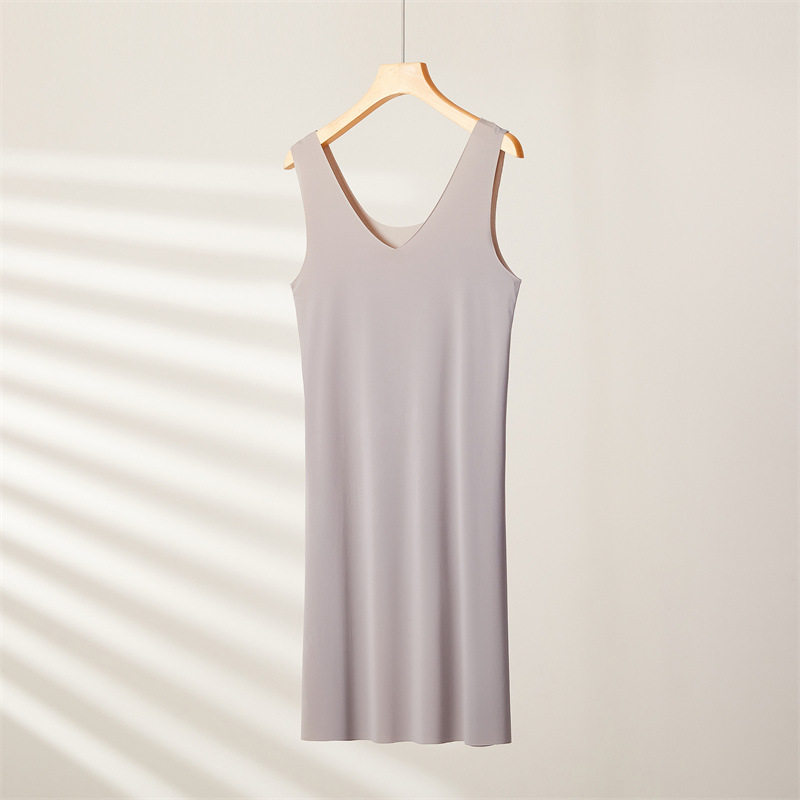 B916-Plus size pajamas women's loose nightdress dress summer