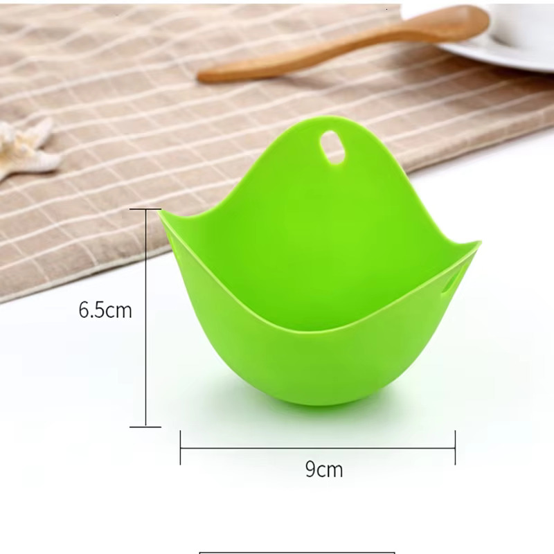 Update Cooker Environmentally Friendly Non-Toxic High Temperature Resistant Non-Stick Omelette Mold Silicone Egg Steamer