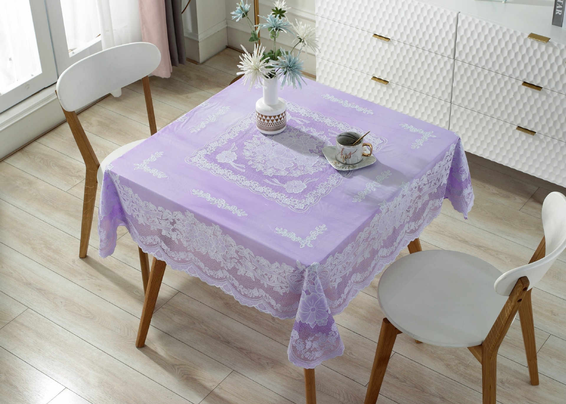 White Design Dining Table Rock Board Modern Light Luxury Dining Table Large Villa Nordic Simple