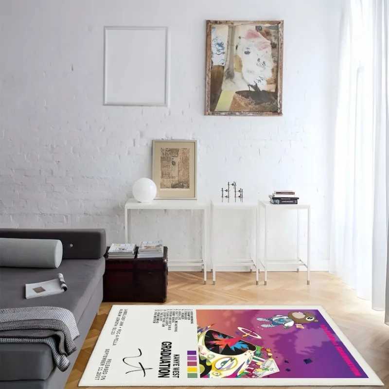 Graduation Album Cover Carpet Living Room Home Decoration Carpet Indoor Carpet Anti slip Washable Modern Floor Mat Y250210