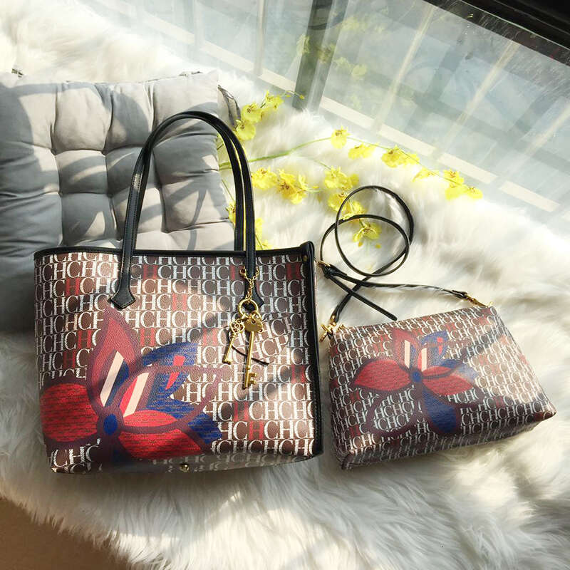 CH Handbag Letter Design Sub Mother Multi-Purpose Fashion Versatile Brand Commuting Convenient Women's Bag