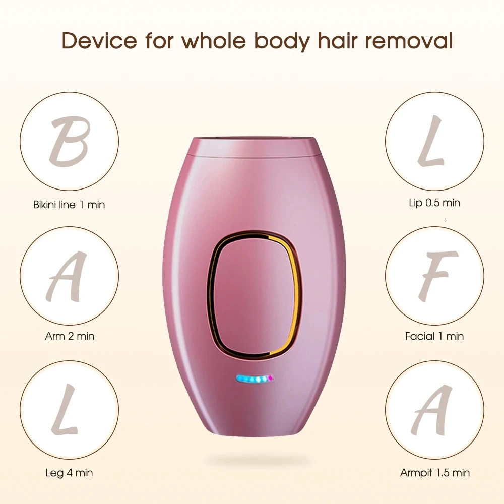 1pc Flash hair removal device pulse permanent laser hair removal device female painless hair removal household equipment 250117