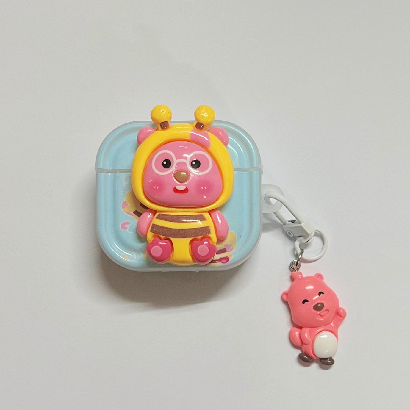 Bee Loopy is suitable for Pro2 and Pro3 protective cases, Apple earphones, and Airpod2 protective cases
