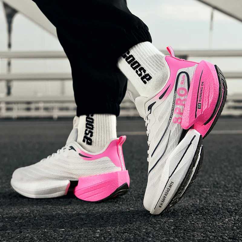 New Mens Sneakers High Quality Carbon Plate Running Shoes Stylish Breathable Casual Athletic Shoes M Trainers Tennis ShoesC250325