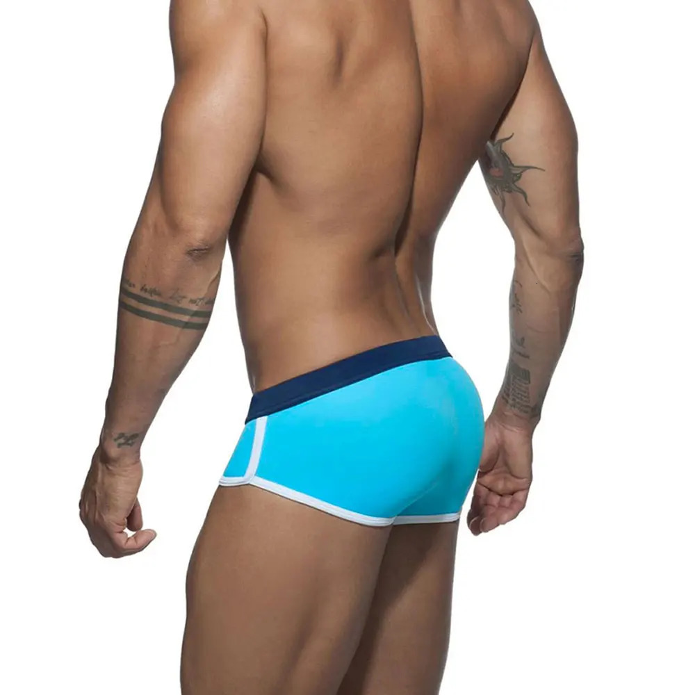 Mens Swim Briefs Sexy Swimming Triangle Short Summer Water Sport Beach Pants Swimsuit Swimwear Sexy Male Bathing Suit Surfing 250207