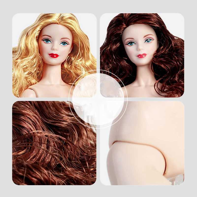 New Fashion Supermodel 32cm BJD Doll Body Blond Black Hair White Skin Kids Play House DIY Dress Up Toys Birthday Party Gifts X250210