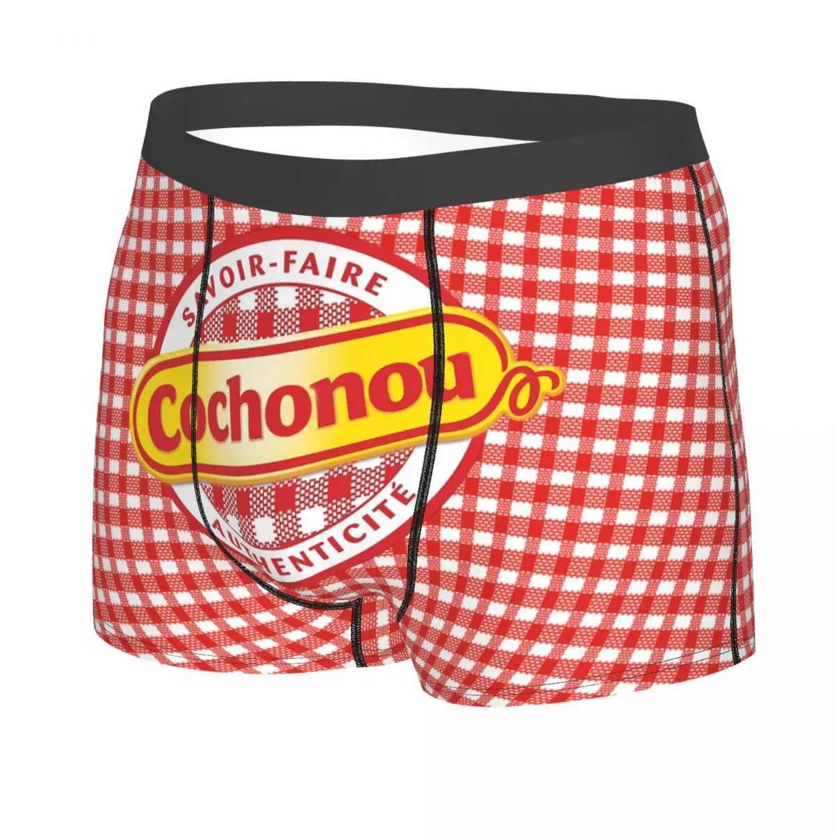 Pig Cochonou Mens Printed Boxing Underwear Cochonou Underwear High Breathability High Quality Gift Creativity W250210