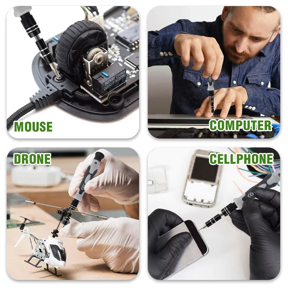 Update Ultimate 115-In-1 Precision Screwdriver Set Electronics PC Laptop Phone Book Repair Professional Tools Kit For Every Task