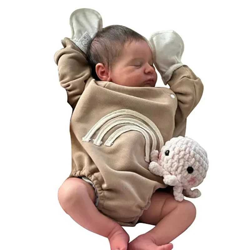48CM Reborn Sleeping Baby Laura Lifelike Soft Touch 3D Skin with Visible Veins Collectible Art Doll X250210