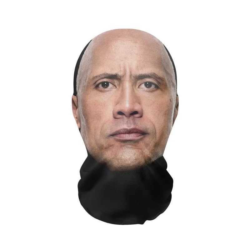 3D Printed Mask Elastic Mesh Fl Face Mask for Men Wen Cosplay wear Novelty Supplies Tricky Hood Party Cosplay Props Y250210