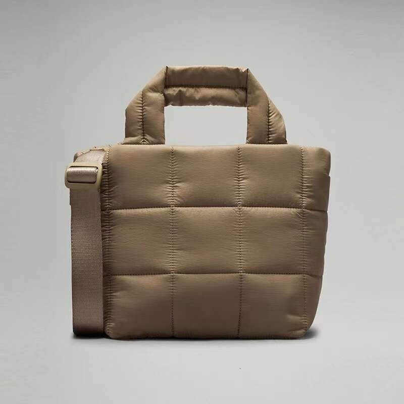 Autumn/Winter Quilted Grid Women's Handbag Soft Bag Single Cross Shoulder Bags