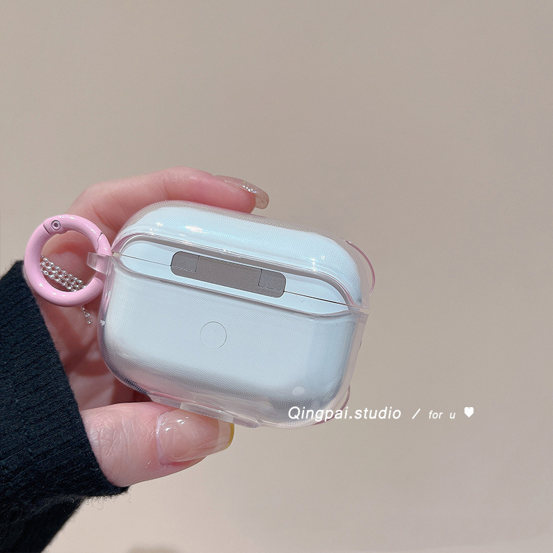 Girl Pink 3D Bow Suitable for Pods Protective Cover Pro 2 4 3 case