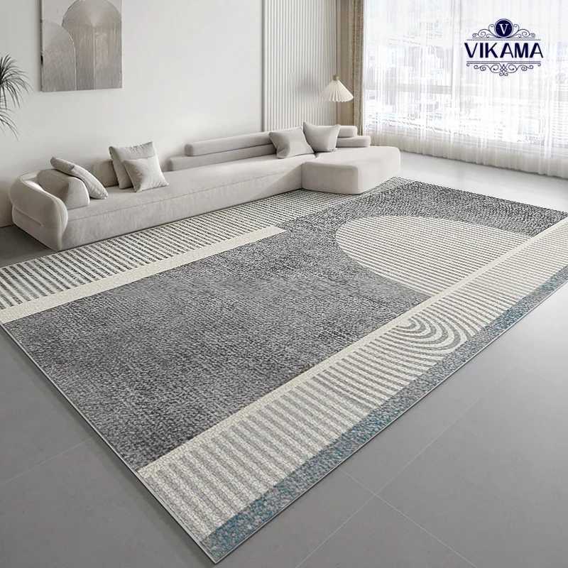 VIKAMA 2024 Modern Carpet Living Room Children Carpet Bedroom Bedsides Carpet Large Area Lounge Rug Coffee Table Rugs Home Decor Y250210