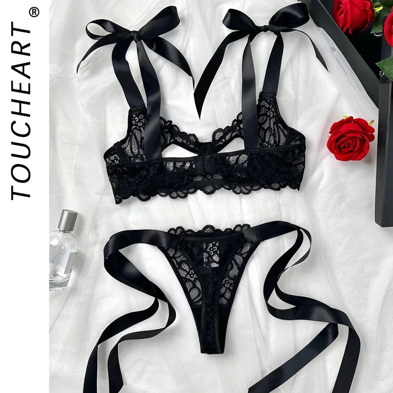 Erotic Woman Sexy Lingerie Sexy Women Bra Transparent Underwear Woman Set Womens Clothing Sets Sex Lingerie Sexuala 250210