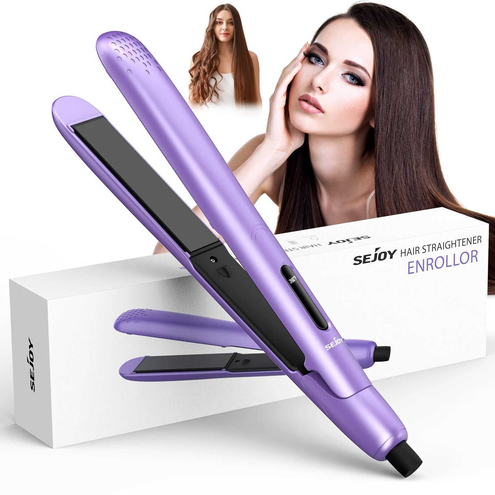 Sejoy 2 In 1 Portatore Professionale Cincera Arricciatura In Ferro Piatto Ceram…