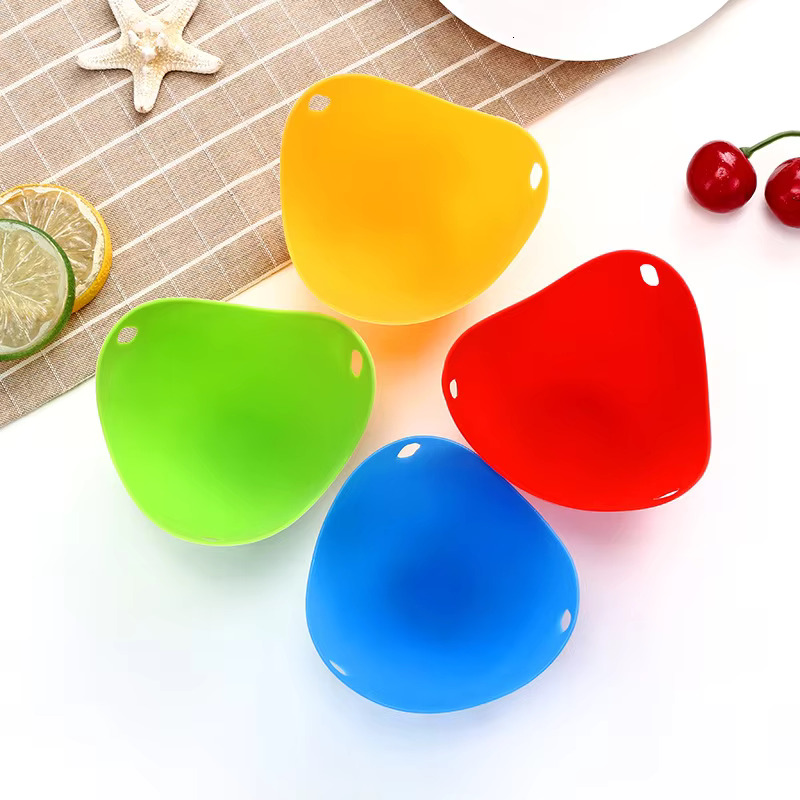 Update Cooker Environmentally Friendly Non-Toxic High Temperature Resistant Non-Stick Omelette Mold Silicone Egg Steamer