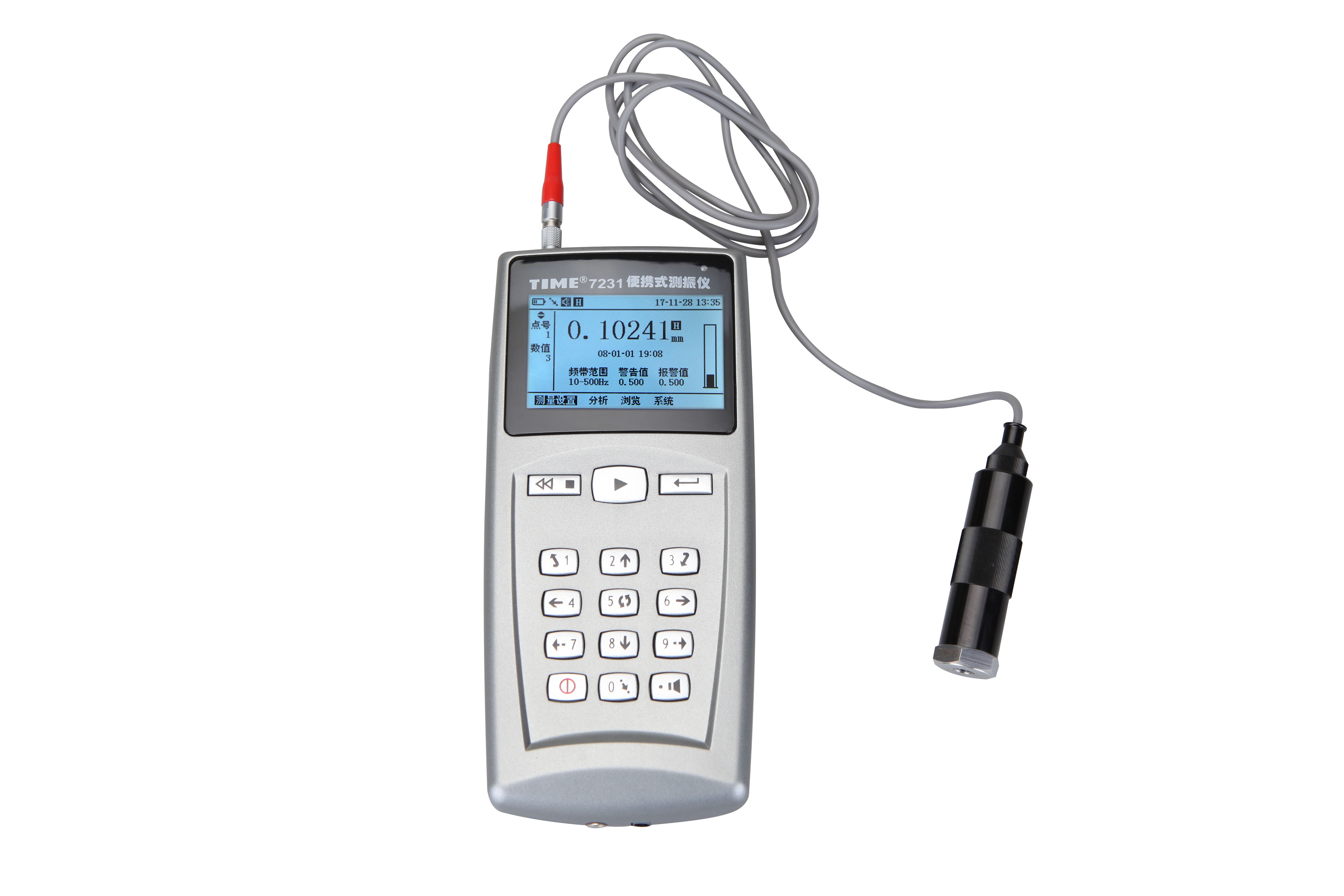 Professional Grade Vibrometer - Compact Design for Easy Handling