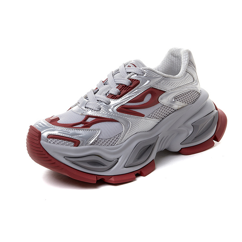 sports casual shoes childrens new mens shoes breathable increase couple daddy shoes female increased 5cm dad sneakers