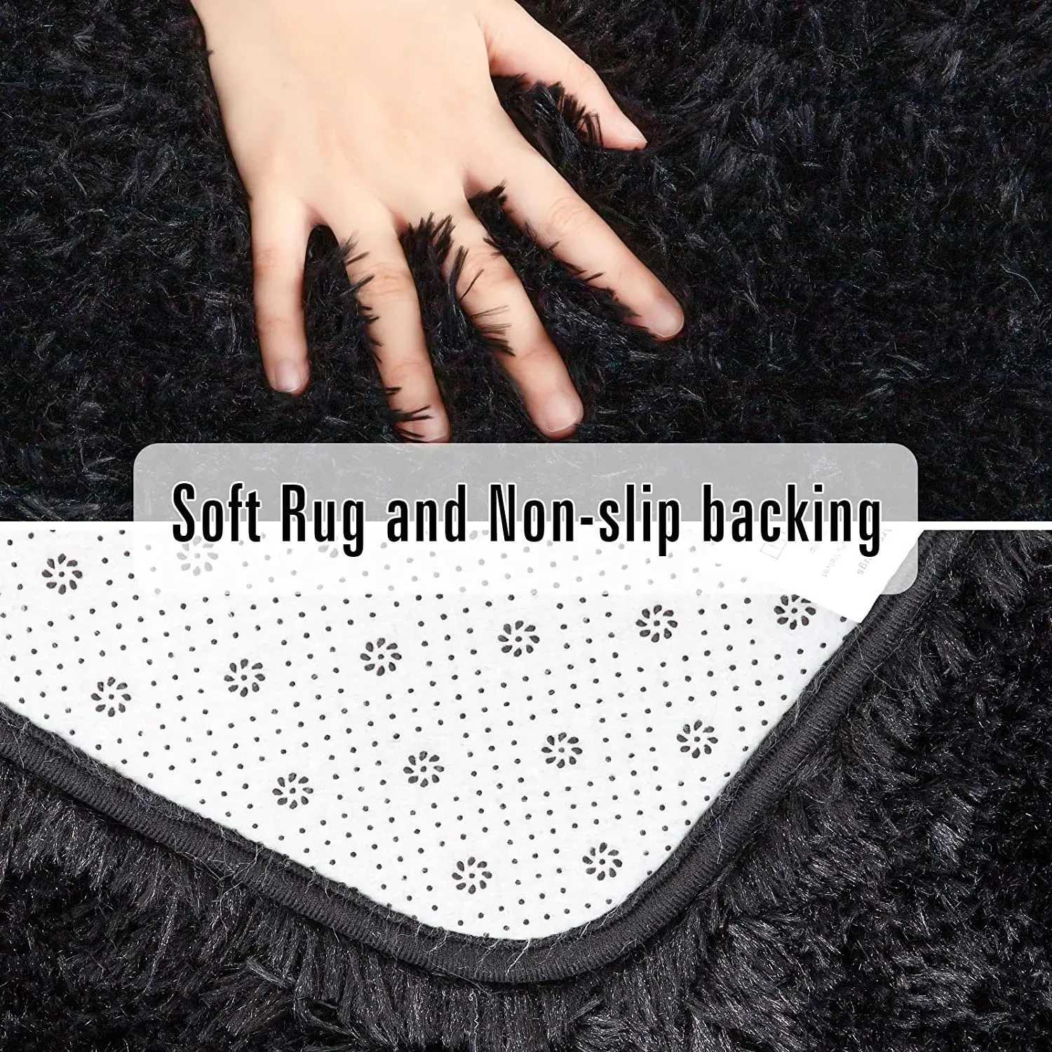Fluffy Soft Kids Room Carpet Anti-Skid Large Fuzzy Shag Fur Area Rugs Modern Indoor Home Living Room Carpet Children Bedroom Rug Y250210