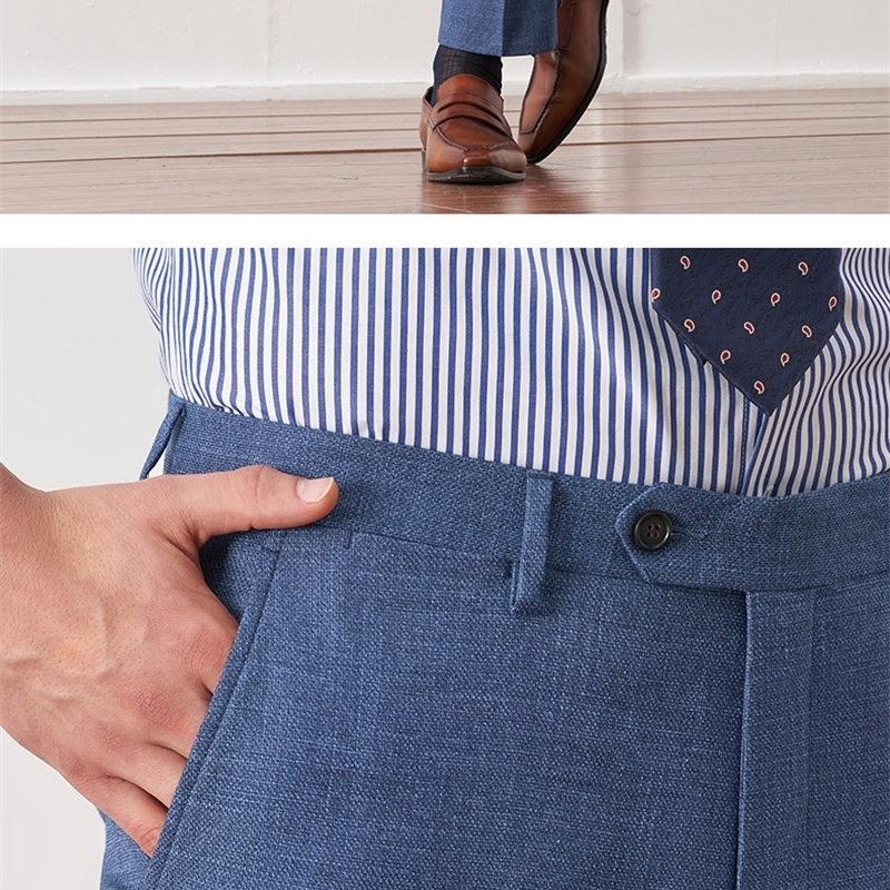 Summer Mens Suits Blazer Solid Color Single Breasted Stand Lapel Chic Outfits Custom Made Slim Fit 2 Piece Jacket Pants 250208Z