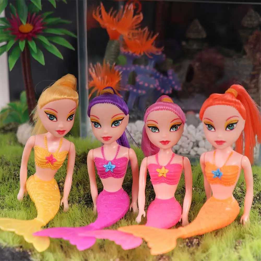 free shipping ics For Kids Birthday Present Birth Gift ic Girls Toy Mermaid Princess Fairy Doll Swimming Pool Toys