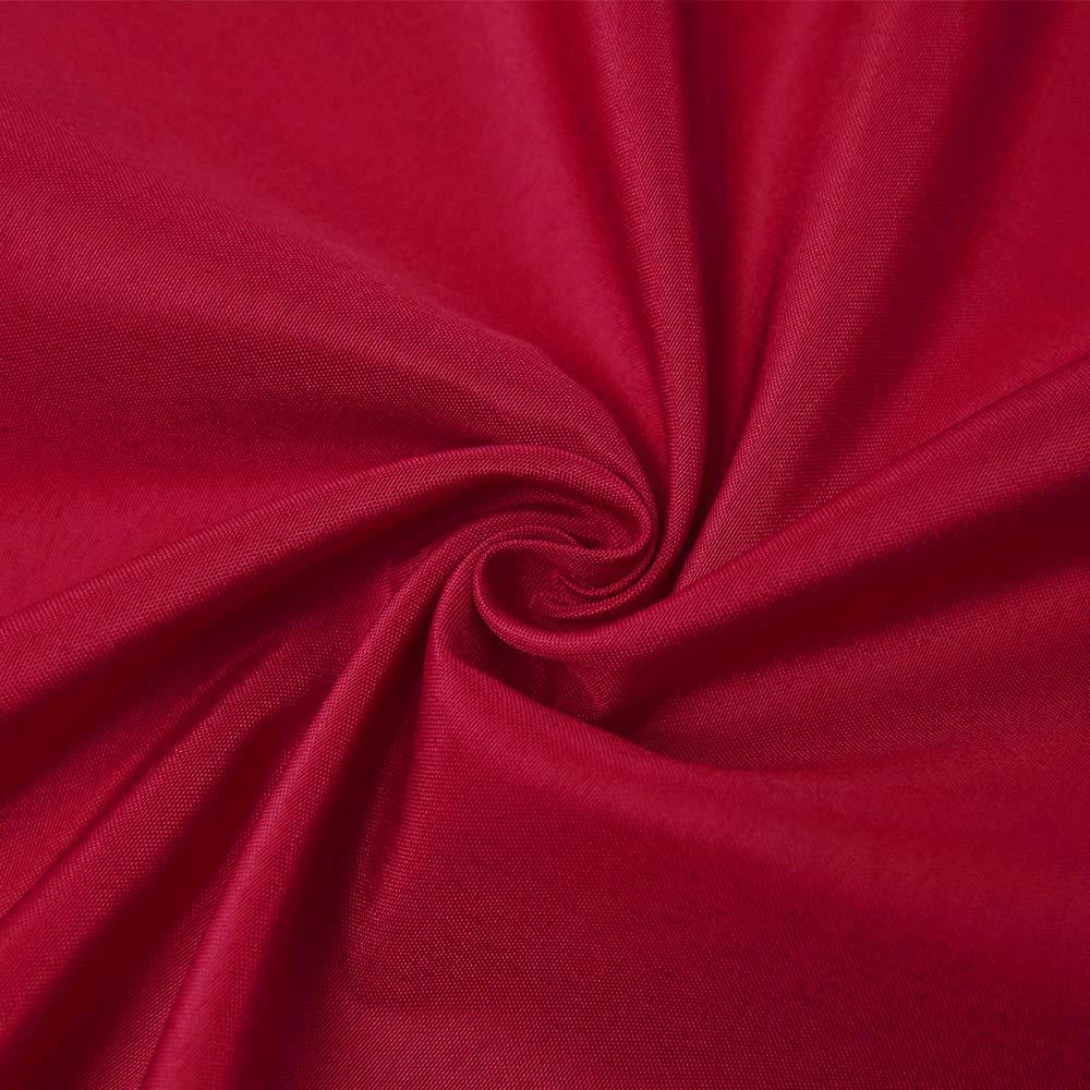Christmas Solid Color Polyester Meal Versatile Printed Tablecloth Hotel Waterproof Tablecloth