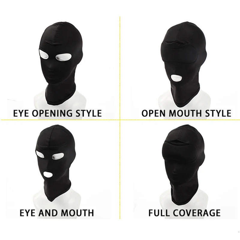 Fetish Harness Head Hood BDSM Slave Game Bondage Restraint Face Mask Erotic Sex Toys Role Play For Couples SM Mask Adults Games 250210