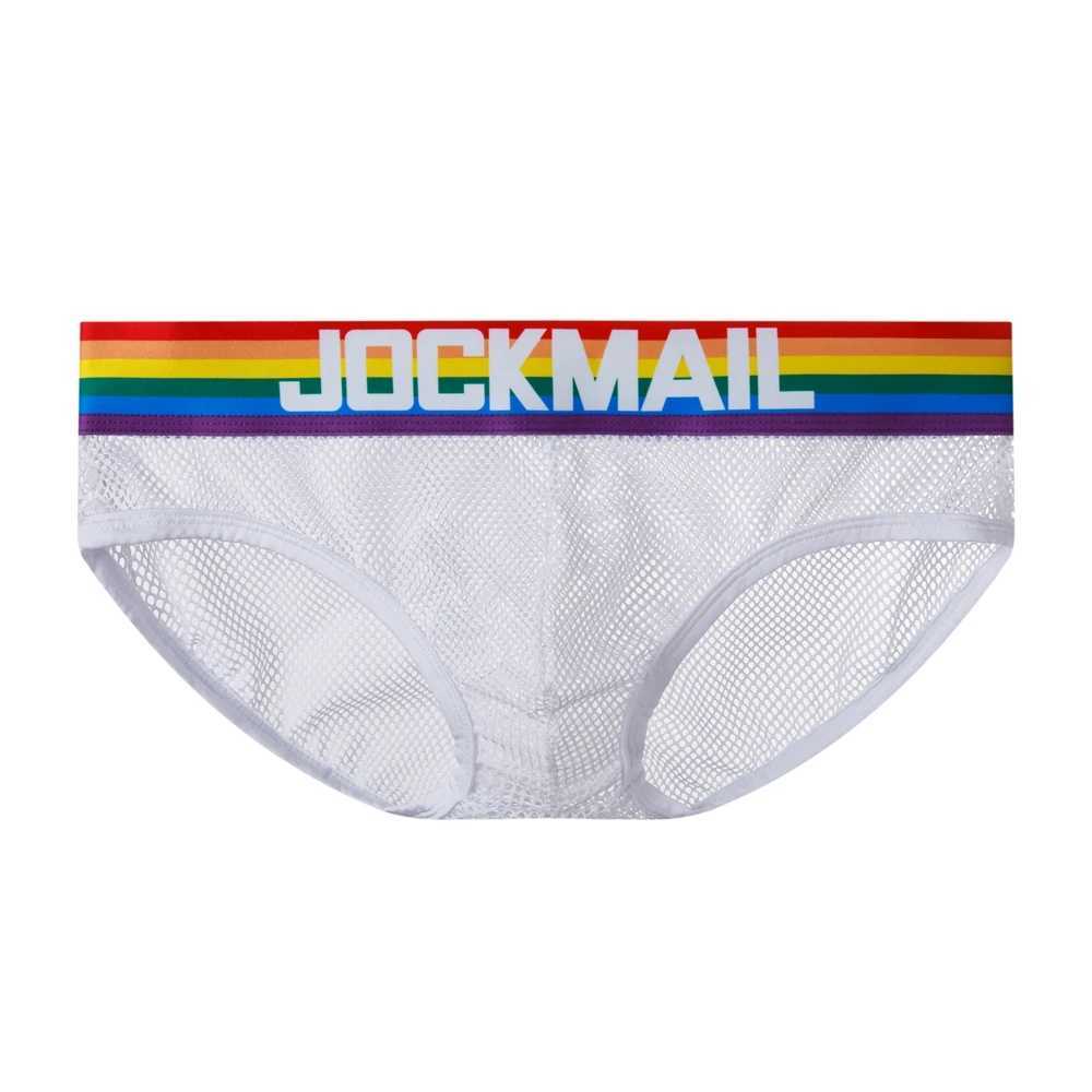 Sexy Men Underwear Breathable Mens Briefs Underpants Modal Comfortable Cucumber Gay Pants Slips Men Rainbow Male Panties W250210