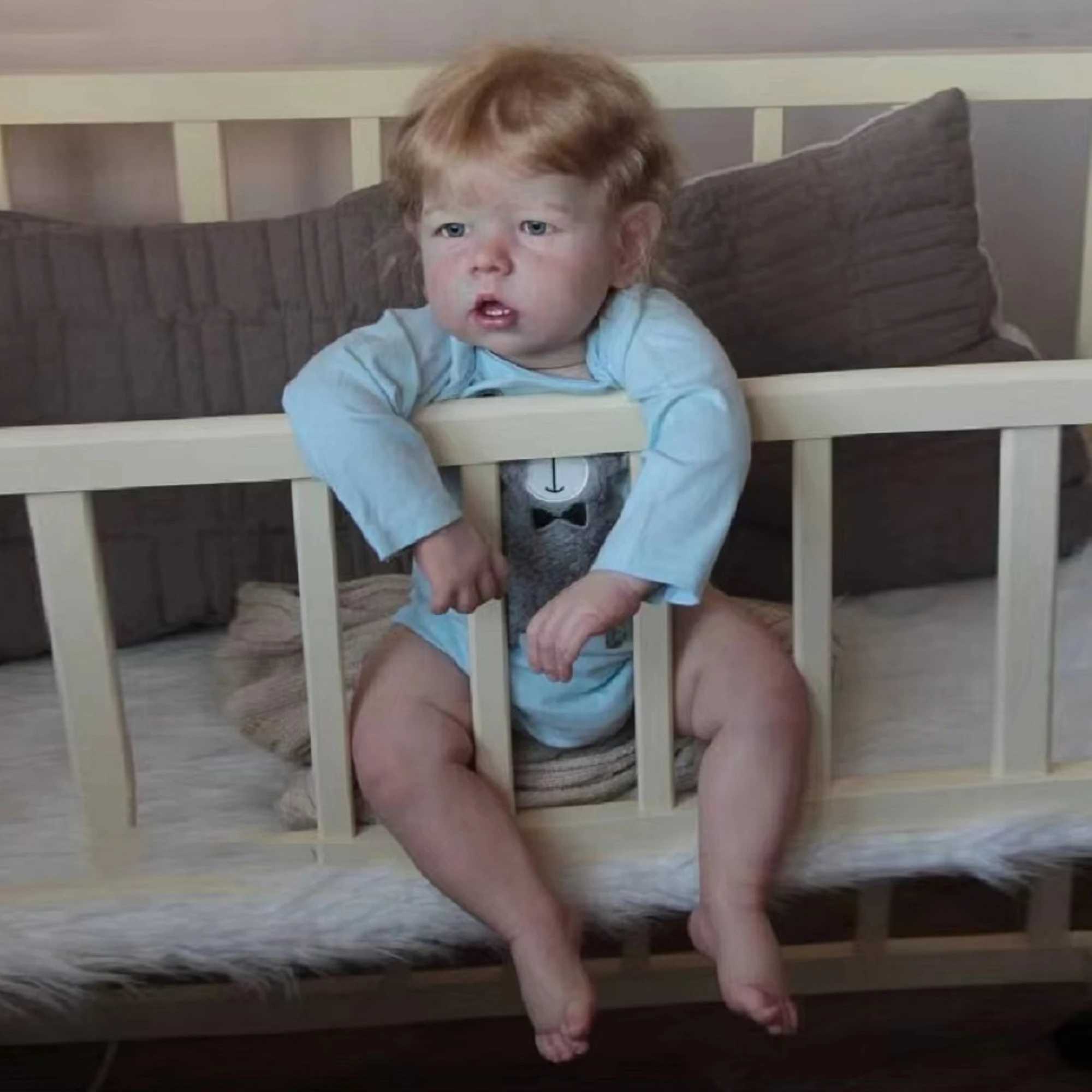 55CM/70CM Liam Bebe Reborn Doll Handmade Realistic Giant Newborn Baby Doll Toy Children Mu ecas Reborn X250210