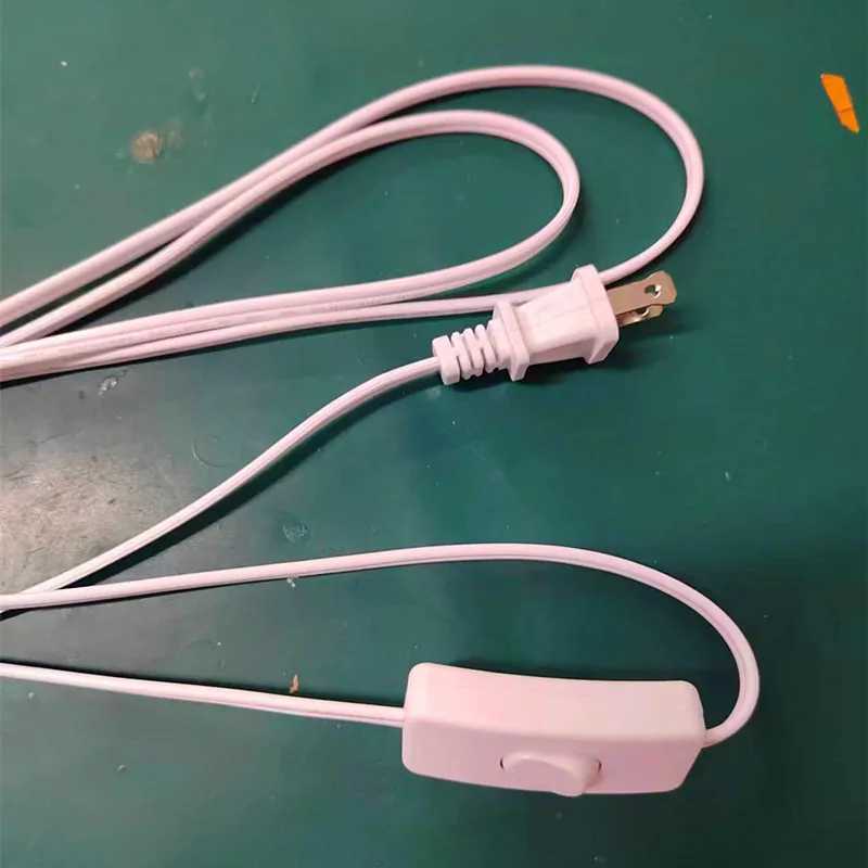 Creative U shape cream wind simple desktop LED table lamp bedroom bed night light white plug warm romantic beautiful Z250211