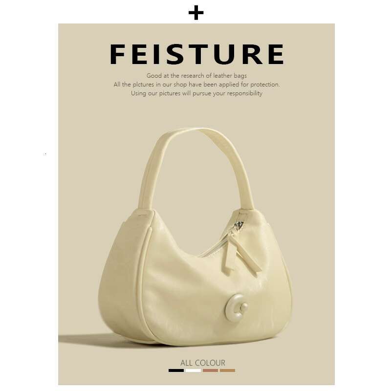 Women's Bags Non pool women's work niche single shoulder crescent bag