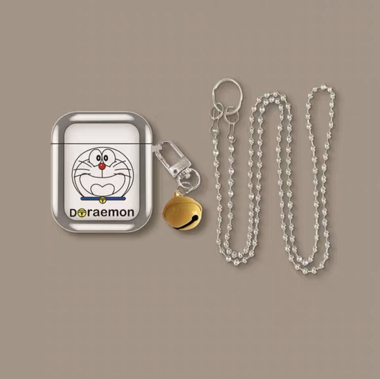 Electroplating suitable for Pods 3 headphone case Pro hanging chain 1 2 wireless Bluetooth headphone case