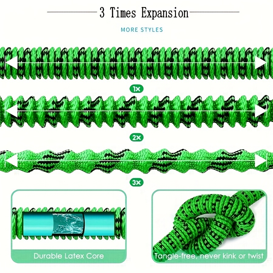 Durable High-Pressure Retractable Hose for Gardening and Car Washing - Easy Storage Watering Solution