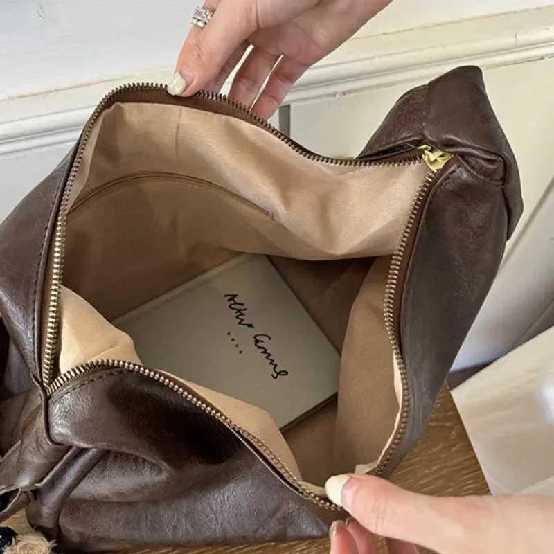 Maillard Shoulder Bag Women 2024 New Trendy South Korean Tote Bag All-Mah Large Capacity Shoulder Bag Handbag for Women XJ250605