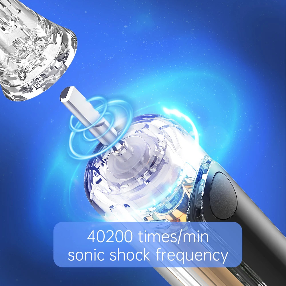 SOOENJOY Smart LCD Screen Sonic Electric Toothbrush NB-1 DIY Mode Cleaner Adult Automatic IPX7 Waterproof Teethbrush 250113