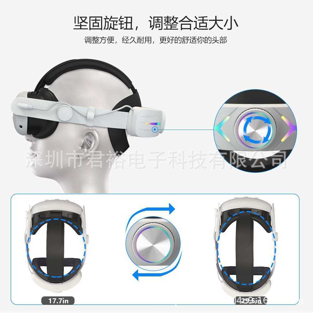 VR/AR Devices New Meta Quest 3 Head mounted RGB Electric Competition VR Head mounted 8000mAh Quest 3 Head mounted VR Accessories z250211