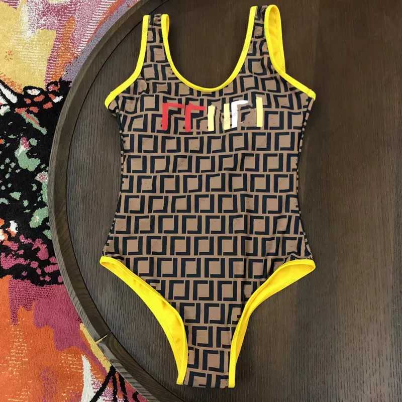 designer one piece swimsuit woman luxury Swimming Bathing Suits Beachwear sexy Backless white Swimwear Female Padded High Leg Cut Push Up Bikini Sets