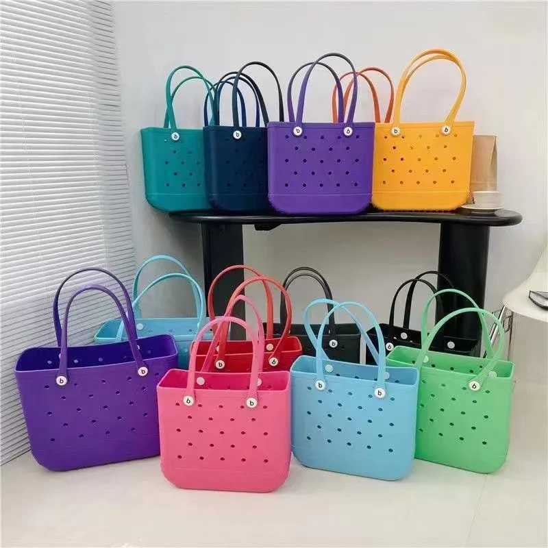 Bag EVA Bogg Rubber Waterproof Travel For Women Washable Handbag Beach Boat Swimming Sport Shopping Portable Bagsc