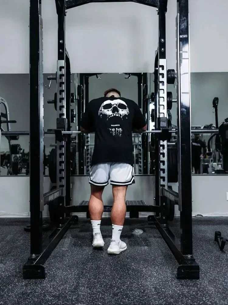 CBUM T Shirt Gym Fitness T-shirt Loose Oversized Cotton Men Short Sleeves Sports Tees Summer Training Workout Jogging Women Tops W250211