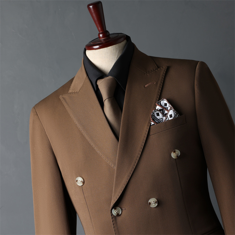 H752Groom wedding suit quality suit men's slim fit