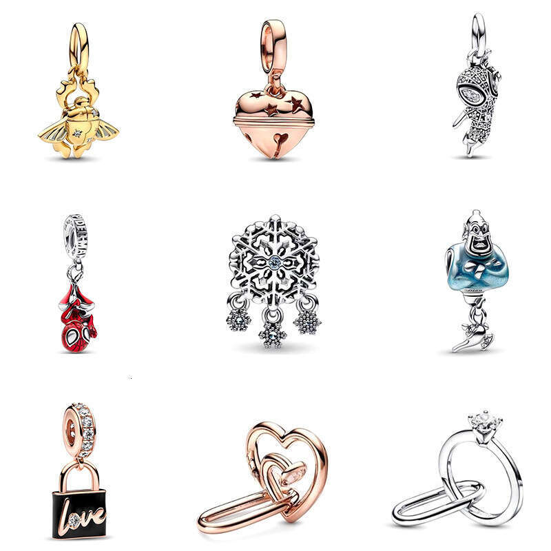 Pan's new product, Bell ME series bracelet, beaded heart lock, divine light connector, DIY accessory, Spider Man bracelet