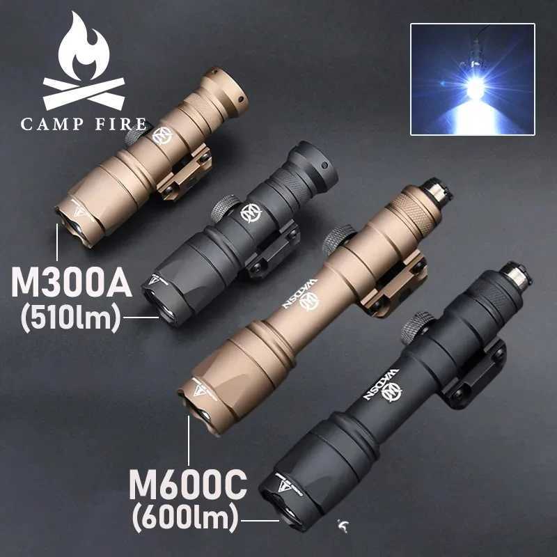 WADSN Surefir Airsoft M600C M600 M300 Tactical Scout Light AR15 ar-15 Rifle Weapon Flashlight LED Hunting Spotlight SF Gun lamp Z250211