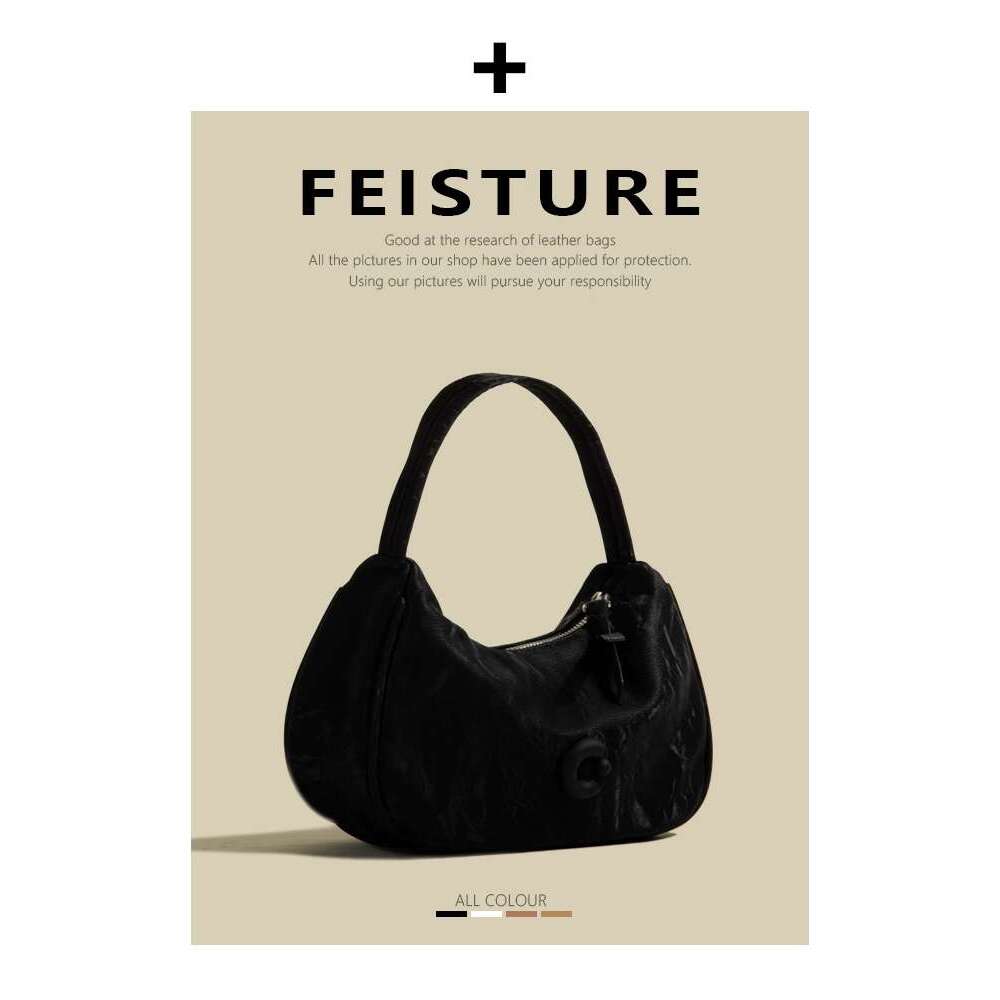 Women's Bags Non pool women's work niche single shoulder crescent bag