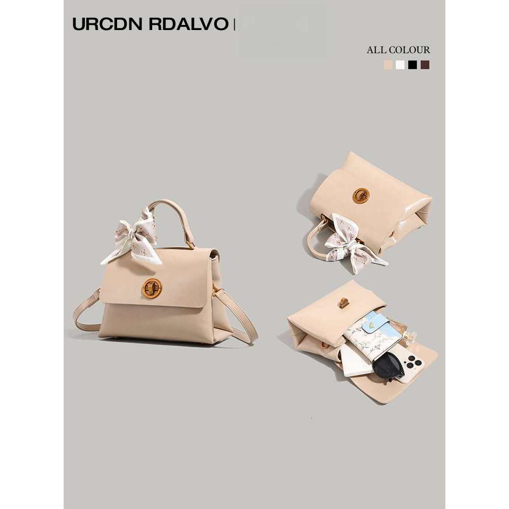 Women's Bags UR Simple and Stylish Handheld Small Square for Women New Style Super Popular Versatile Commuter Luxury Single Shoulder Crossbody Ba